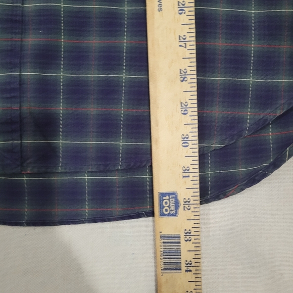 Ralph Lauren Mens Size XL Classic Fit Tartan Plaid Button Down Long Sleeve Shirt - Picture 12 of 13